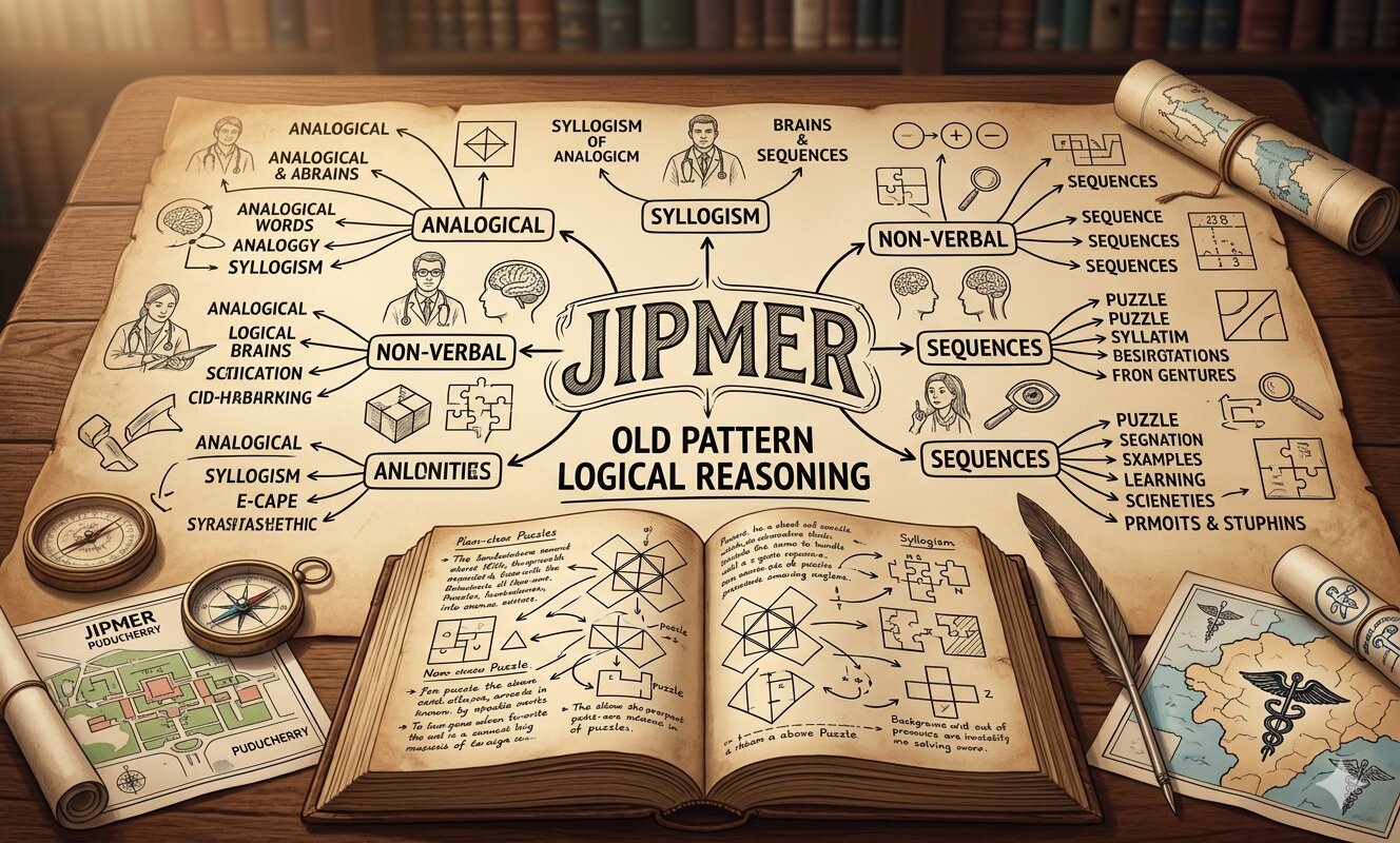 JIPMER (Old Pattern Mapping) Logical Reasoning