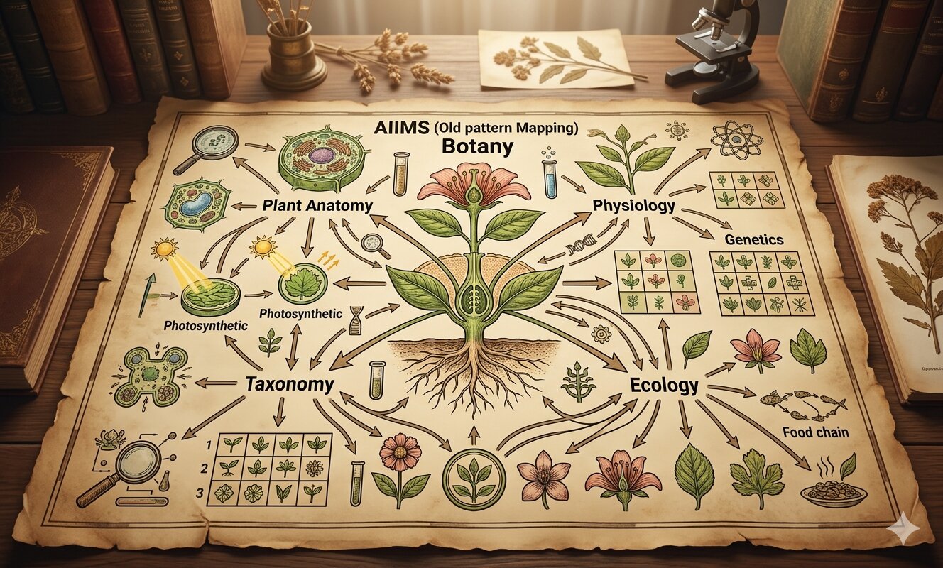 AIIMS (Old Pattern Mapping) Botany