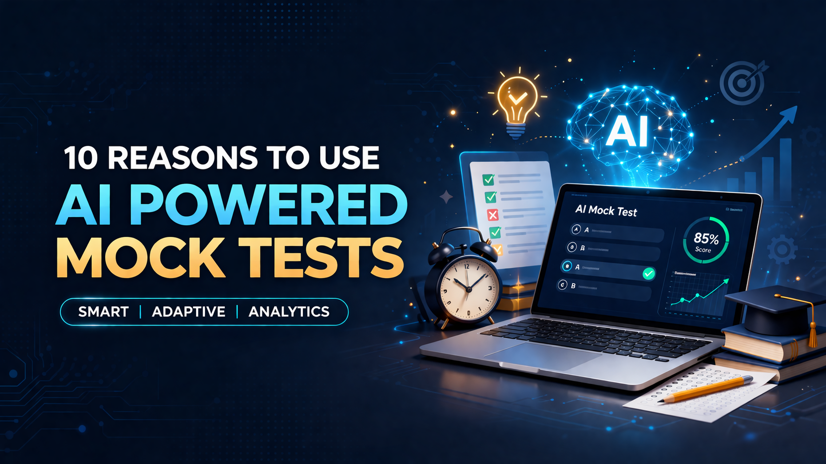 10 Reasons to Use AI Powered Mock Tests for Smarter Exam Preparation
